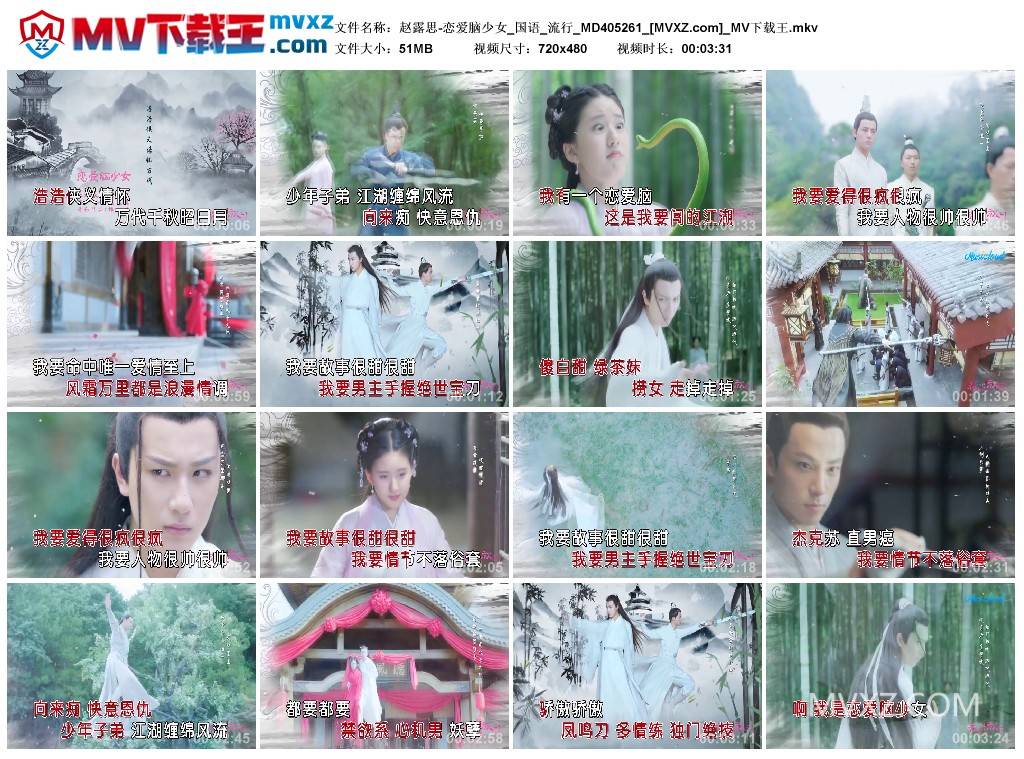 赵露思-恋爱脑少女_国语_流行_MD405261